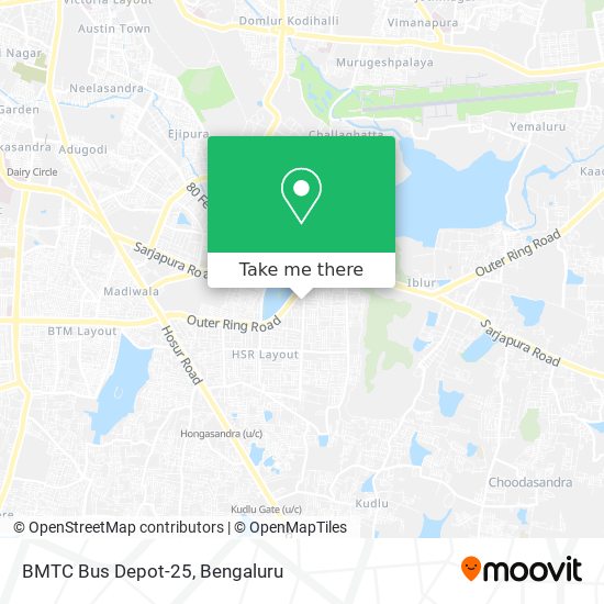 BMTC Bus Depot-25 map