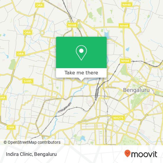 Indira Clinic map