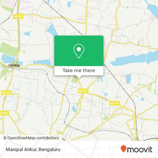 Manipal Ankur map