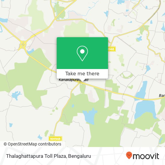 Thalaghattapura Toll Plaza map