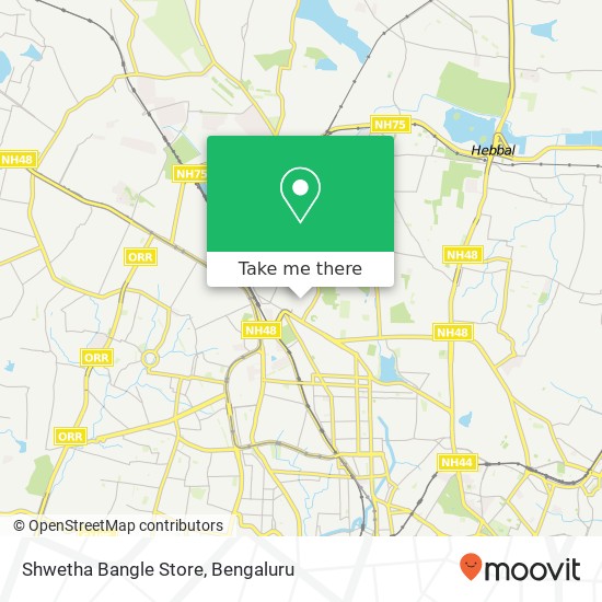 Shwetha Bangle Store map