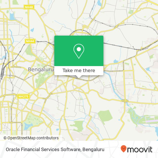 Oracle Financial Services Software map