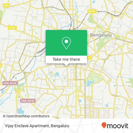 Vijay Enclave Apartment map