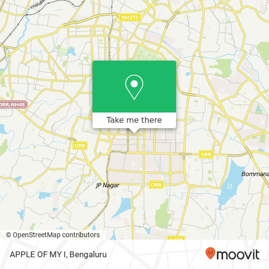 APPLE OF MY I map
