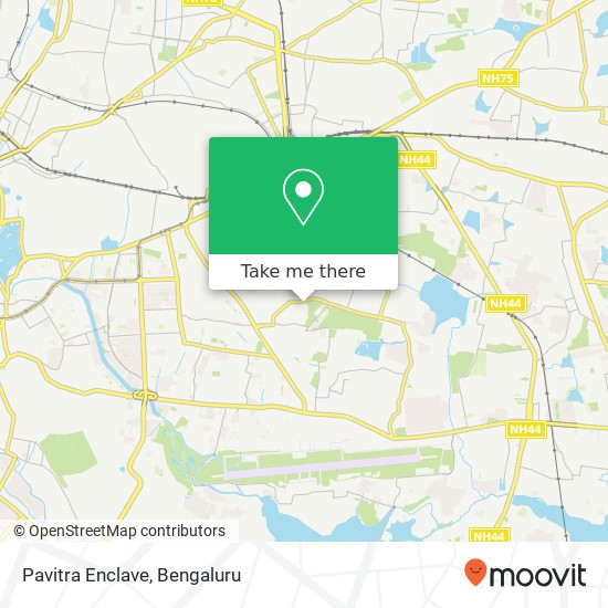Pavitra Enclave map