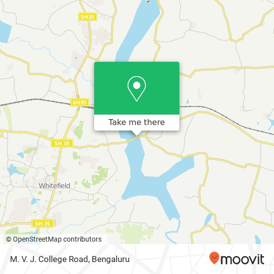 M. V. J. College Road map