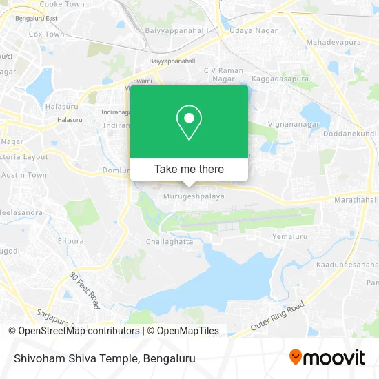 Shivoham Shiva Temple map