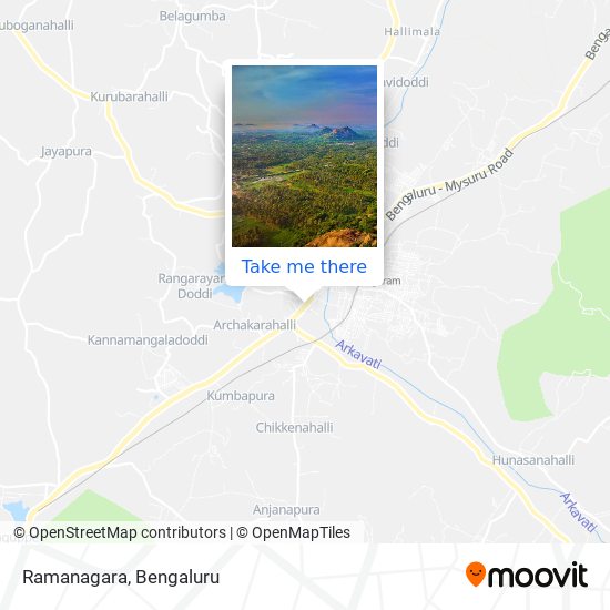 Ramanagara map