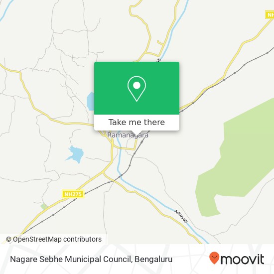 Nagare Sebhe Municipal Council map