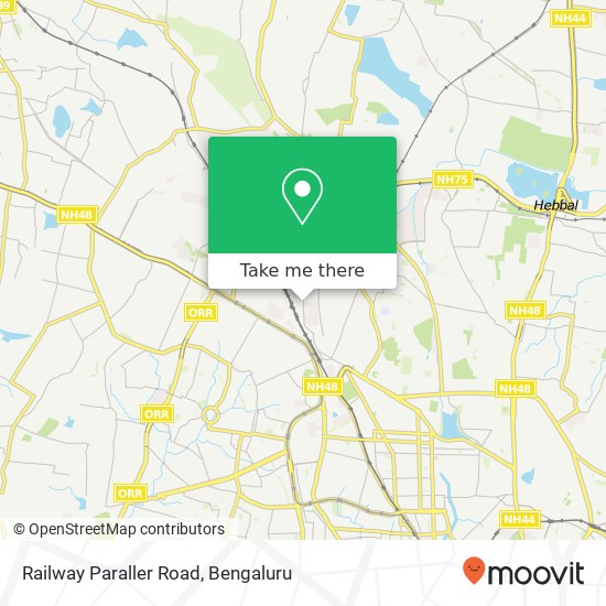 Railway Paraller Road map