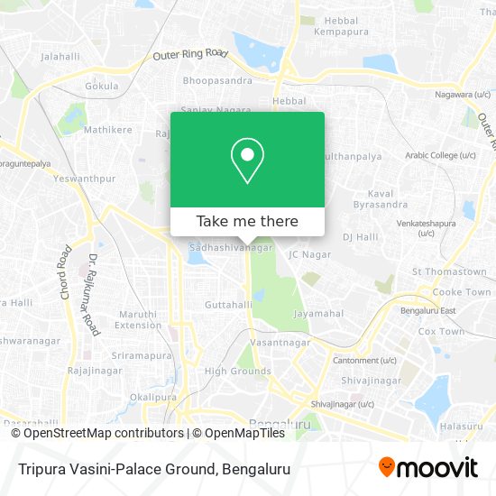 Tripura Vasini-Palace Ground map