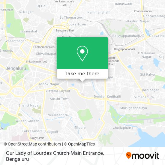 Our Lady of Lourdes Church-Main Entrance map