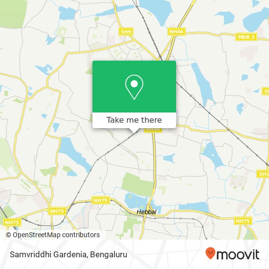 Samvriddhi Gardenia map