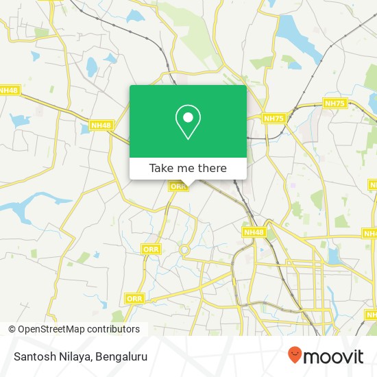 Santosh Nilaya map