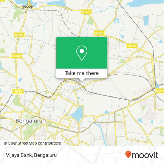 Vijaya Bank map