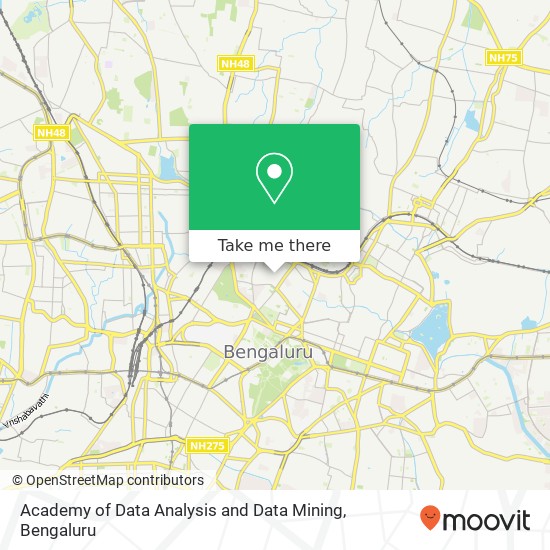 Academy of Data Analysis and Data Mining map