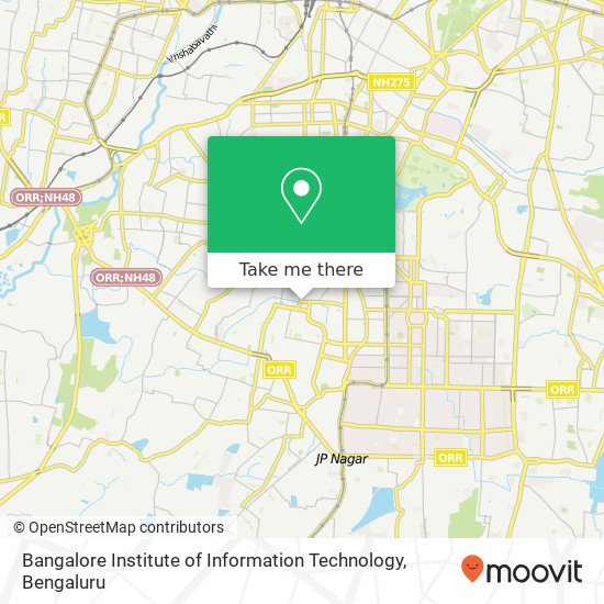 Bangalore Institute of Information Technology map