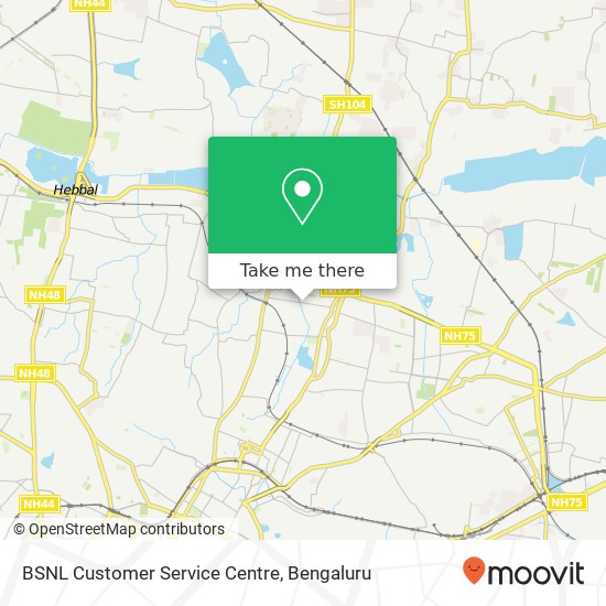 BSNL Customer Service Centre map