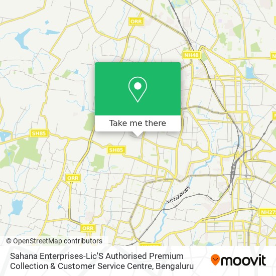 Sahana Enterprises-Lic'S Authorised Premium Collection & Customer Service Centre map