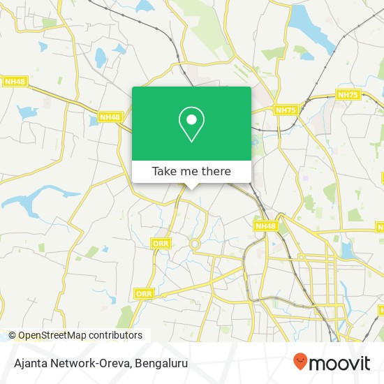 Ajanta Network-Oreva map