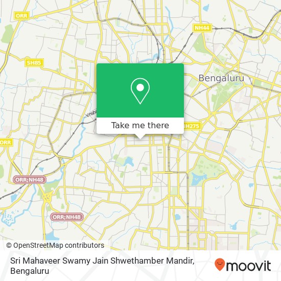 Sri Mahaveer Swamy Jain Shwethamber Mandir map