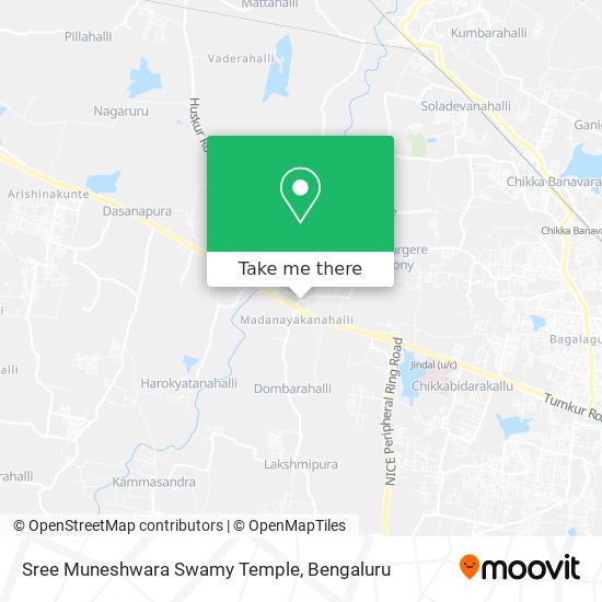 Sree Muneshwara Swamy Temple map