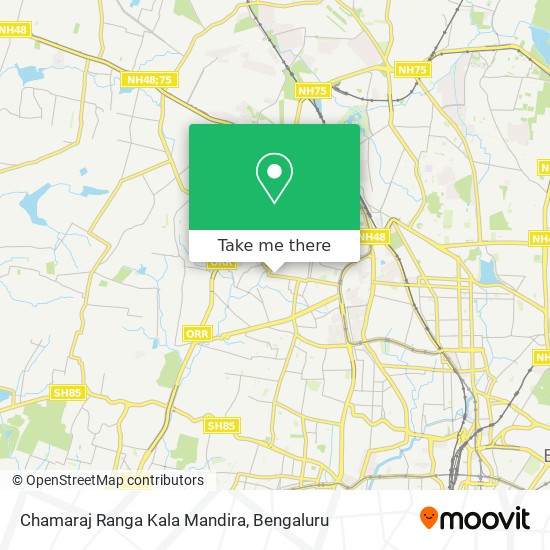 Chamaraj Ranga Kala Mandira map