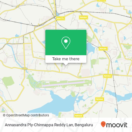 Annasandra Ply-Chinnappa Reddy Lan map