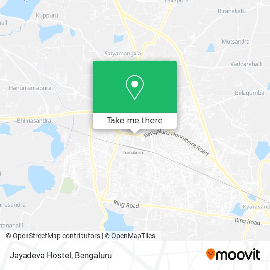 Jayadeva Hostel map