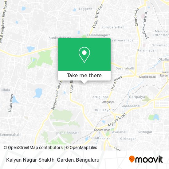 Kalyan Nagar-Shakthi Garden map