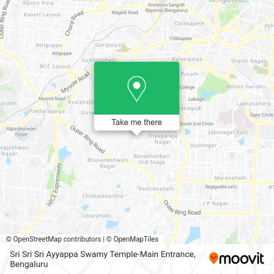 Sri Sri Sri Ayyappa Swamy Temple-Main Entrance map