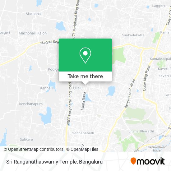 Sri Ranganathaswamy Temple map