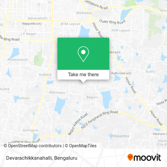 Devarachikkanahalli map