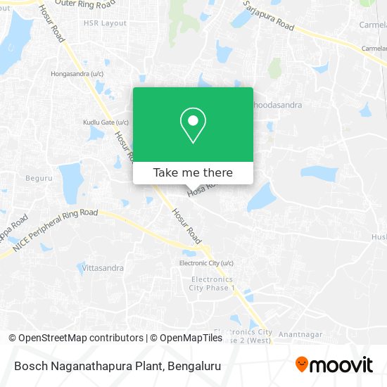 Bosch Naganathapura Plant map