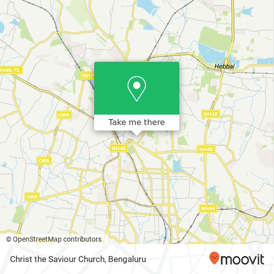 Christ the Saviour Church map