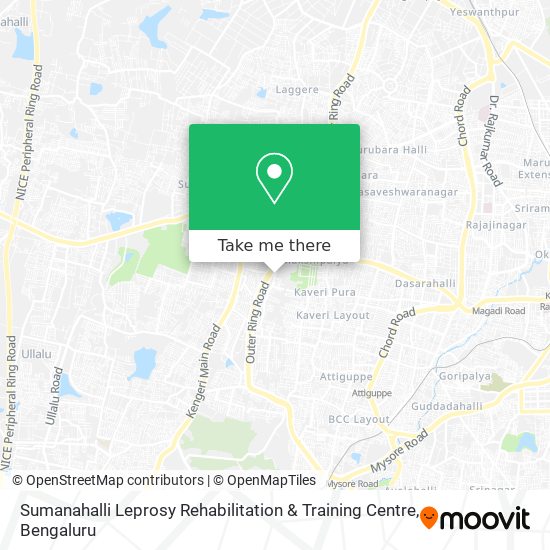 Sumanahalli Leprosy Rehabilitation & Training Centre map