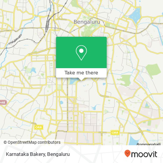 Karnataka Bakery map