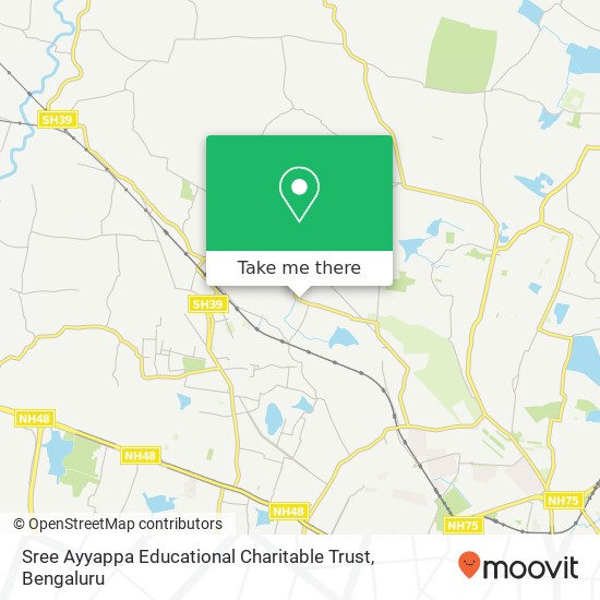 Sree Ayyappa Educational Charitable Trust map