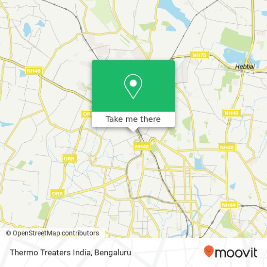 Thermo Treaters India map