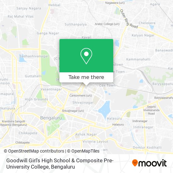 Goodwill Girl's High School & Composite Pre-University College map