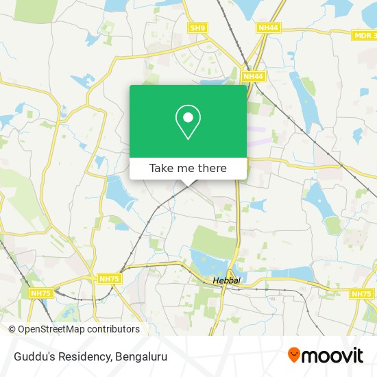 Guddu's Residency map