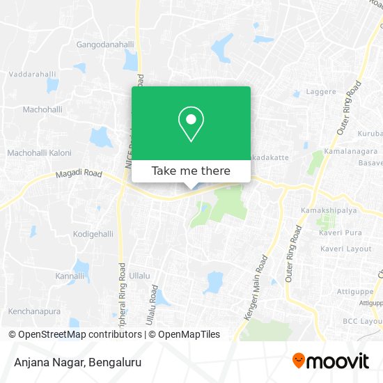 Anjana Nagar map