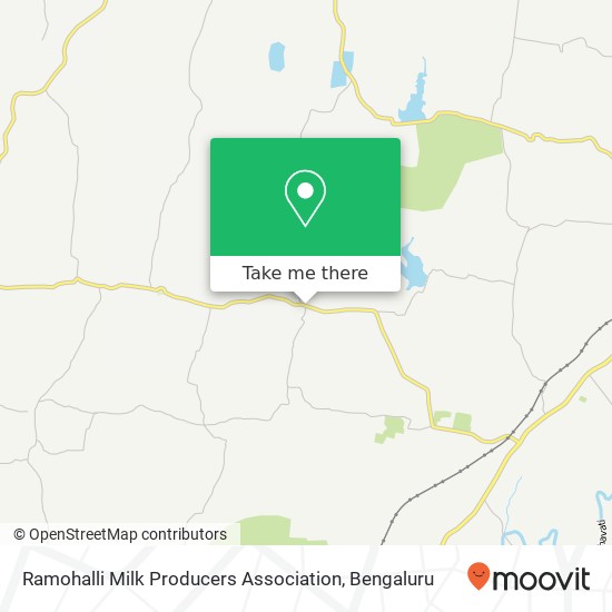 Ramohalli Milk Producers Association map