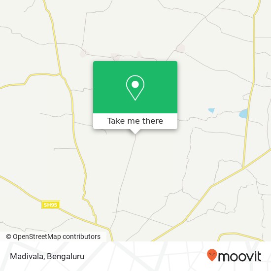 Madivala map