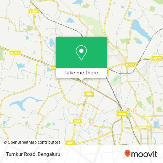 Tumkur Road map