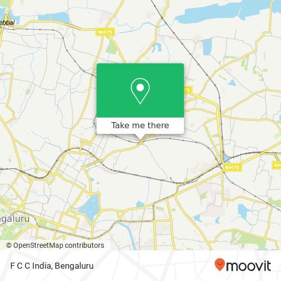 F C C India map