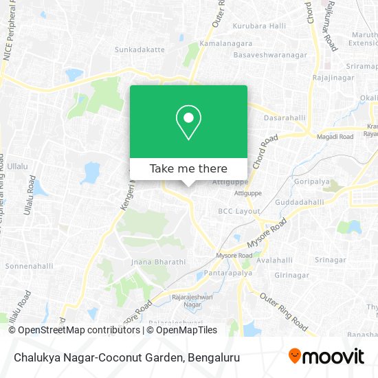 Chalukya Nagar-Coconut Garden map
