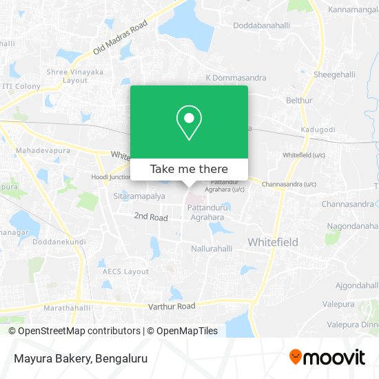 Mayura Bakery map