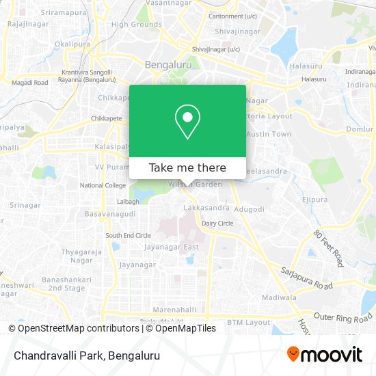 Chandravalli Park map