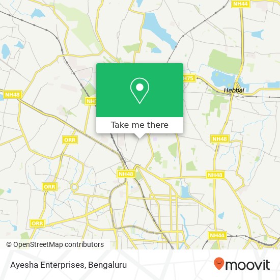 Ayesha Enterprises map